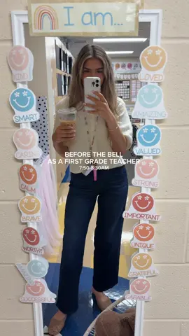 friday morning in the life before teaching!📚🍎✏️✨ #firstgradeteacher #teachervlog #morningroutine #morninginmylife #teacherlife 