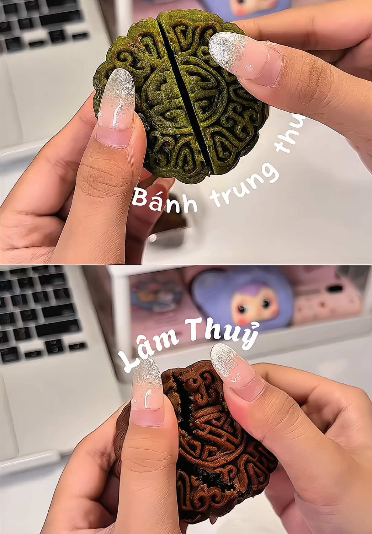 Mời cả nhà ăn cùng tui nhaaaa 🥮 #banhtrungthu #banhtrungthulamthuy #banhtrungthumini #ancungtiktok #xuhuong 