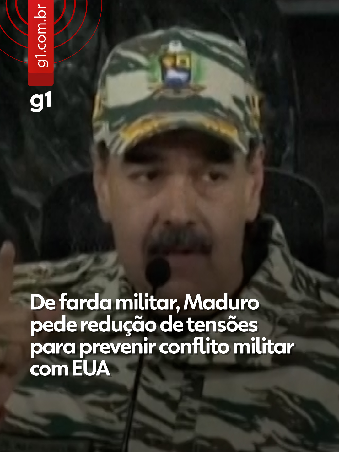 Mundo - O presidente da Venezuela, #NicolásMaduro, pediu na sexta-feira (5) que os #EstadosUnidos desescalem as tensões entre os dois países antes que evoluam para um 