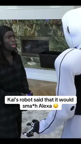 1x Robot got freaky for a moment 🥲 #fyp #you #mood #streamer #kaicenat #kai #robot #clanker 
