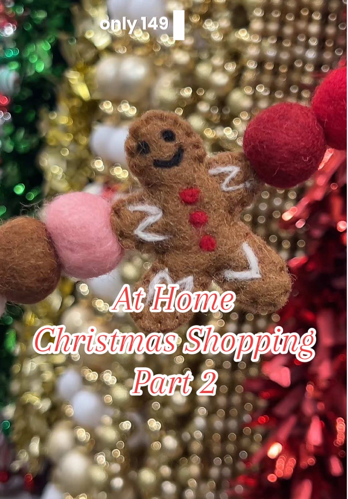 @At Home Christmas decoration shopping! I’m waiting on the nutcracker gingerbread and i’ll be going everyday until i get him🤗 #christmas #christmasdecor #athome #fyp #trending 