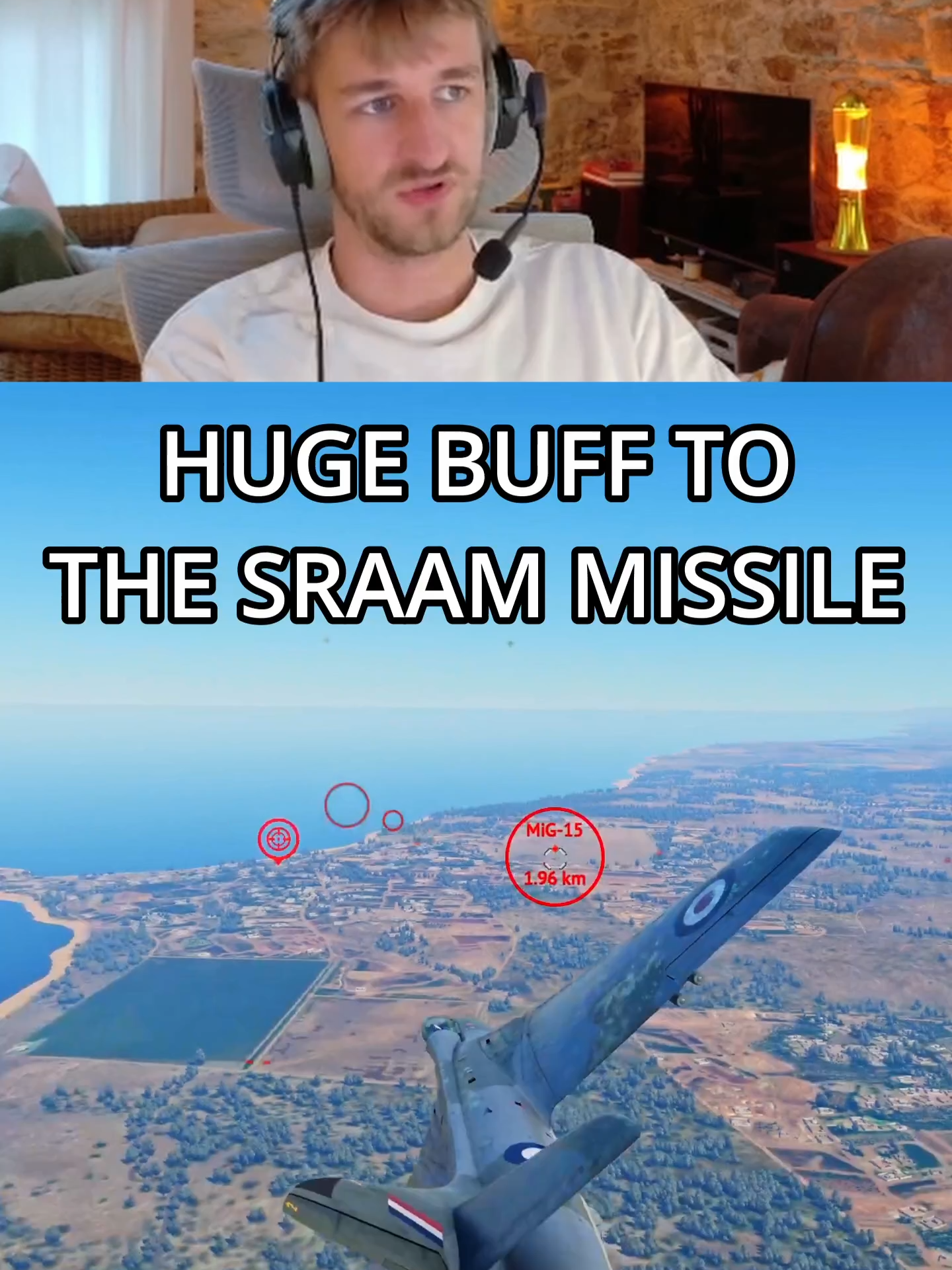 The SRAAM is now OP #gaming #fyp #warthunder #warthunderaviation