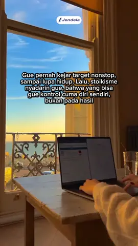 Kamu hanya bisa mengendalikan dirimu, bukan pada hasilnya 🥲 #stoikisme #theartofstoicism #SelfImprovement #buku #growinseptember 