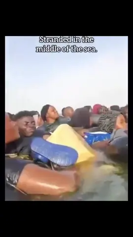 Africans who were heading to Europe by water were left stranded in the middle of the ocean. #reels #viral #explore #trending #khristvv #kmovie #explorepage #foryou #nigeria #bbnaija #foryoupage #ocean #water