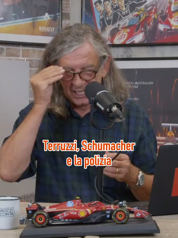 Solo Giorgio poteva raccontare un aneddoto così con Schumacher e la polizia sembra inventato, invece è reale. #TerruzziRacconta #GPOlanda #Formula1 #F1 (by @terruzziracconta)