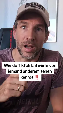 Wie du TikTok Entwürfe von anderen sehen kannst #tiktoktips #tiktokentwürfe #tiktokapp #smartphone 