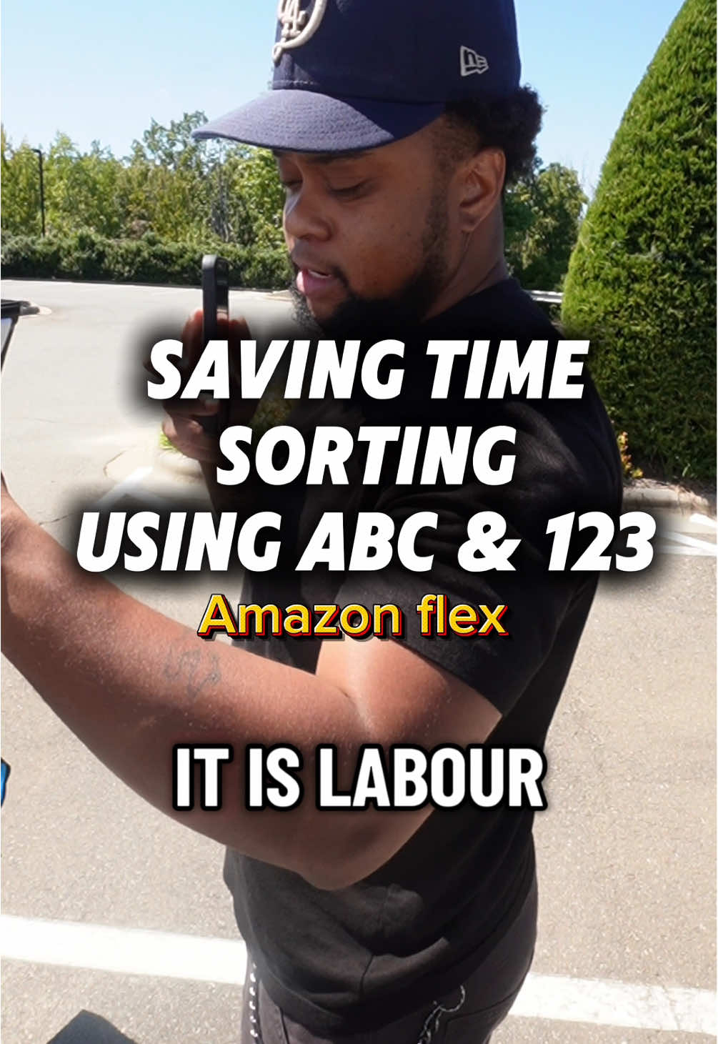 Working an Amazon Flex block today. I decided to use both ABC & 123 methods to sort my packages for delivery.  I feel like saved a lil bit of time and as delivery driver that’s my whole goal, well that and making some monyun.  I had a lot of envelopes this time but only about 8 boxes. So I decided to group the boxes by letters in the back and number my envelopes and put them in a crate on the passenger seat.  Probably took 10-15 minutes in all to sort and I was on my way.  What kind of music do yall listen to on your route or what do you listen to if it music? I’m usually listening to music or playing a YouTube video. Occasionally, I’ll play a tv show if it has a lot of seasons.  #amazonflex #deliverydriver #gigeconomy #gigworker #amazondriver 