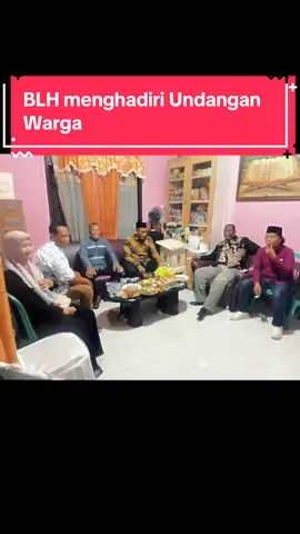 Di sela sela kesibukannya BLH menyempatkan diri untuk hadir pada undangan Pernikahan Salah satu warga di Semanan Kalideres Jakarta Barat  