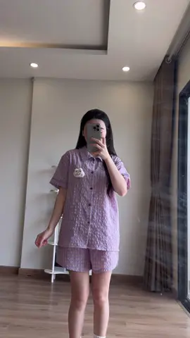 Màu này xinh gê 🥰 #đồngủ #setngủ #quầnáongủ #quầnáo #quầnáonữ     