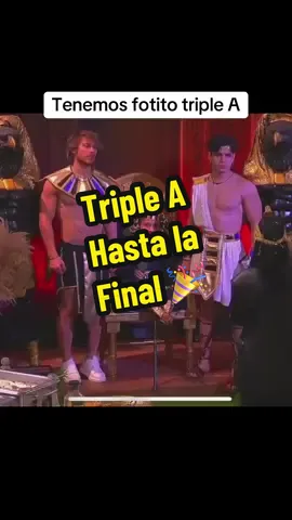 Tenemos fotito triple A  #LaCasaDeLosFamososMx #LCDFMX3 #aldron #aaronmercury #aldodenigris 