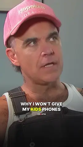 Protecting your children means saying no to harmful screens. Speaker: Robbie Williams #parentingtips #digitaldetox #kidsandphones