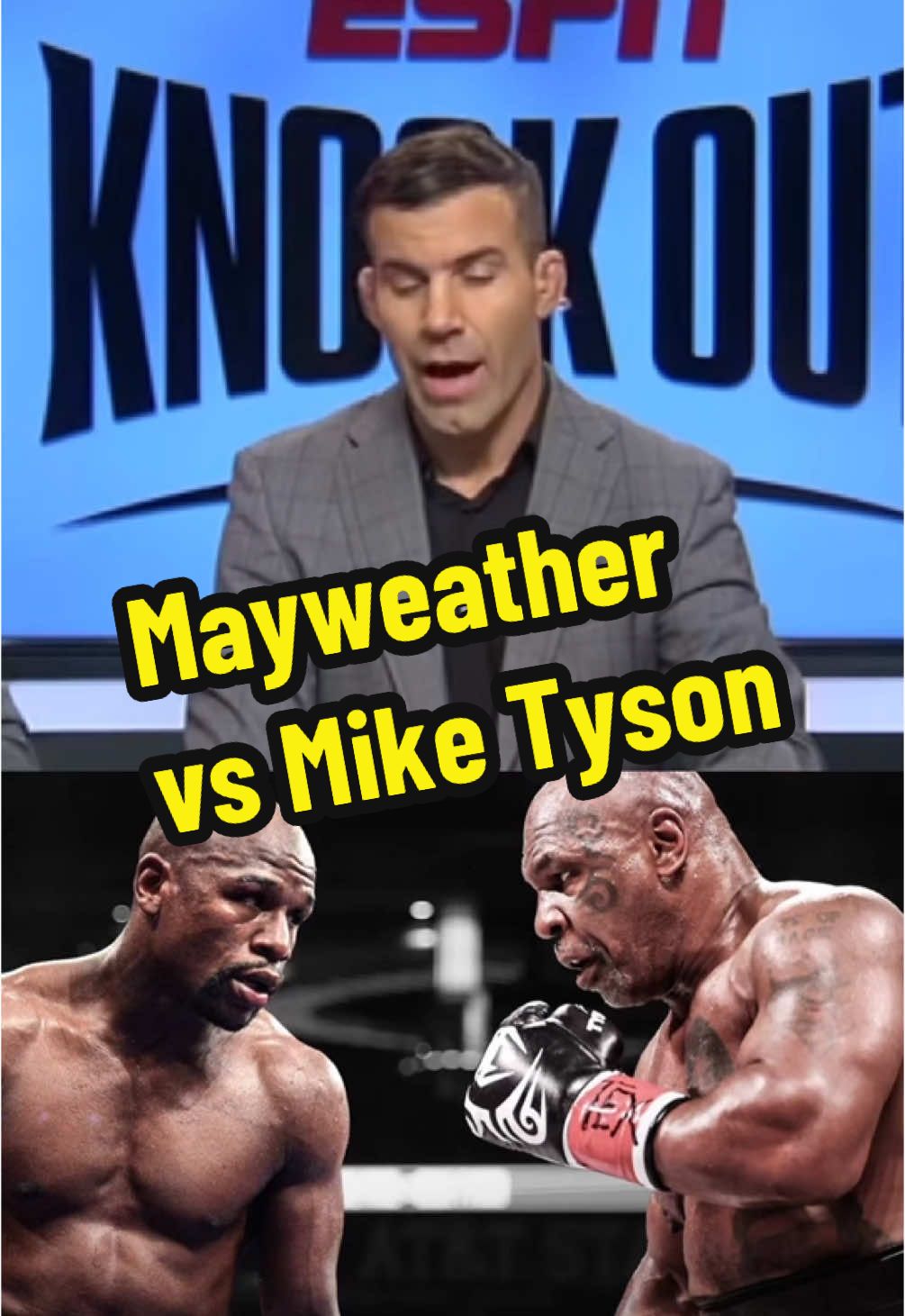 El #Boxeo nos sorprende otra vez… PARA MAL 👎🏻🥊 #Mayweather #Tyson #Boxing #FloydMayweather #MikeTyson 