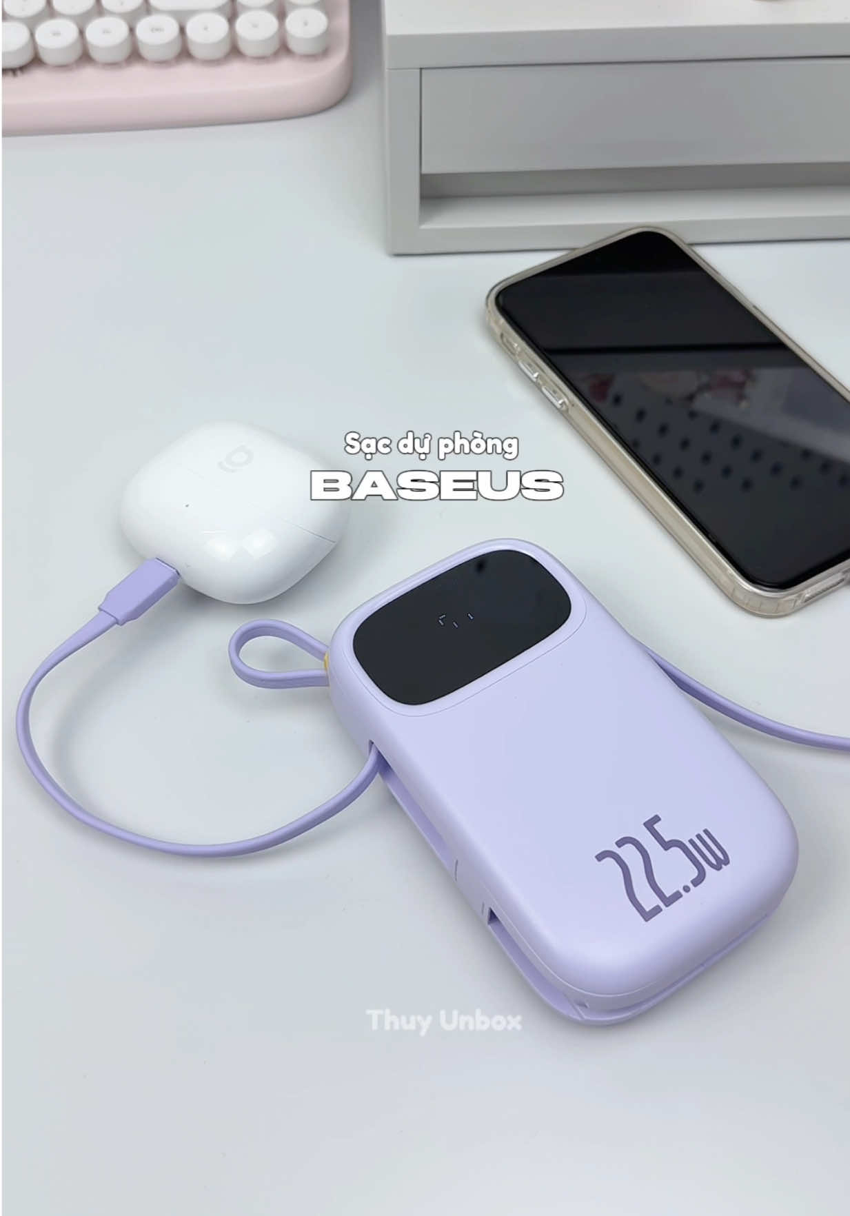 Sạc dự phòng Baseus #baseus #sacduphong #sacduphong20000mah 