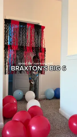 Spend the morning with us.. Braxton makes the big 6!! Happy birthday to our big baby boy!!🥹💙🎉 #boymom #birthday #fyp 