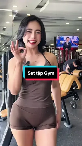 Một set tập gym gọn nhẹ để bạn sẵn sàng cho mọi thử thách ✨ #vothao #dotapgymnu #aotapgym #quantapgym #settapgym
