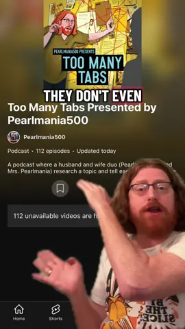 We have been working hard on TOO MANY TABS this for years, only to have google disappear it without telling us. #news #techtok #podcast #contentcreator #missing our show is always available on wherever else you listen to podcasts 