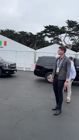 W is here 🇺🇸 President George W.Bush arrival at Walker Cup 2025