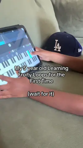 You can’t tell him he’s not YE 🤣 #giftedtoddler #ye #fyp #coolkid #fruityloops 