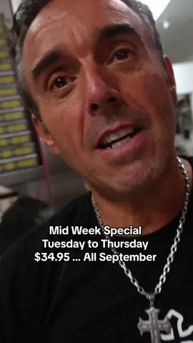 Pizza and Wing Special $34.95 all September #pizza 