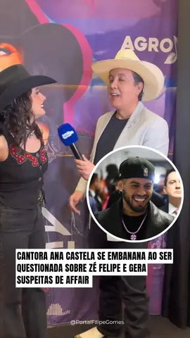 🚀 VIRALIZOU NAS REDES – Uma entrevista pra lá de curiosa está dando o que falar na internet. Durante a Festa do Peão de Montevidiu, em Goiás, o repórter Cristian Gomes resolveu colocar a cantora Ana Castela em uma saia justa ao questioná-la sobre o suposto envolvimento com Zé Felipe. A boiadeira, sempre espontânea, acabou se embananando na resposta e rapidamente tentou mudar de assunto, arrancando risadas e gerando ainda mais suspeitas entre os fãs. 👀🔥 O momento foi parar nas redes sociais e virou assunto entre os internautas, que apontaram a reação da cantora como um possível indício de que realmente pode haver algo rolando entre os dois. Mais uma cena que mostra como uma simples entrevista pode virar um prato cheio para especulações e render milhares de comentários. 🤭🎤 @cristiangomestv 📲 Para mais conteúdos que estão dando o que falar, siga @portalfilipegomes