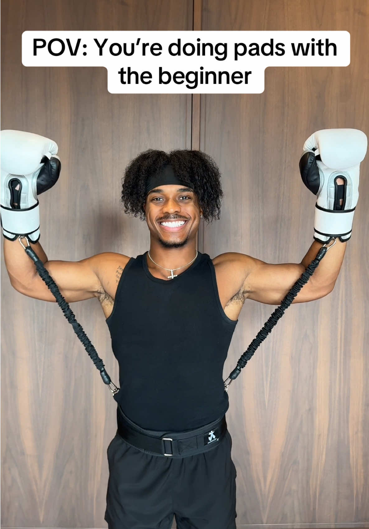 At least they tried #boxing #boxingbeginner #padworkdrills #viral 