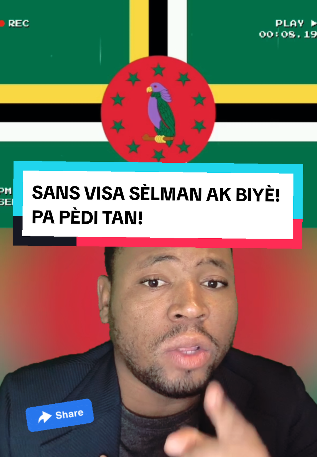 🚨BOOM! San viza ak sèlman paspò ayisyen an w'ap kapab rantre nan peyi sa yo  #visa #ayiti #haitiantiktok #voyage #caricom 