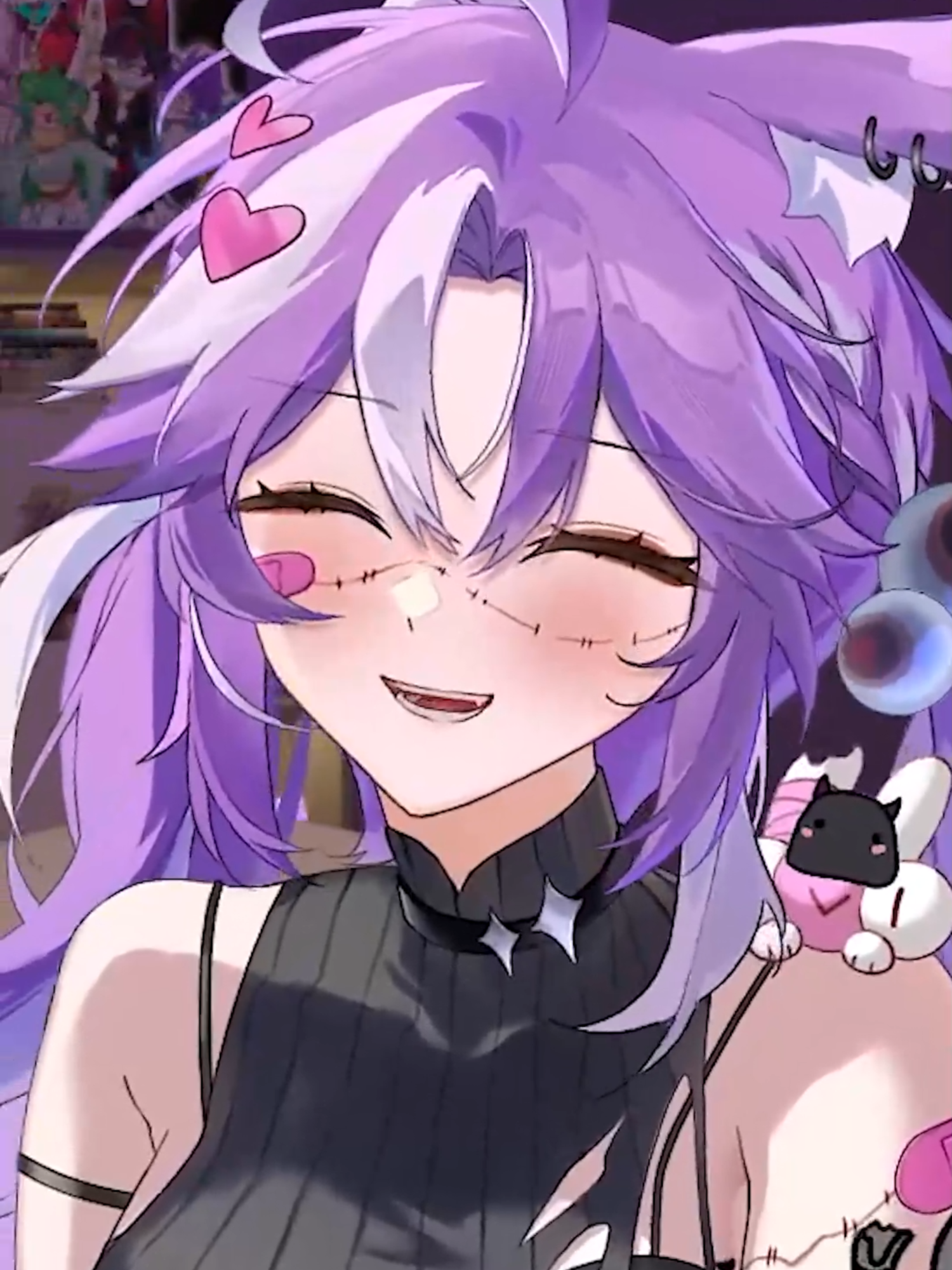 more purple yuri #vtuber #vtuberclips #vtuberen #vtubermemes #meme #anime #fyp #nihmune #michimochievee