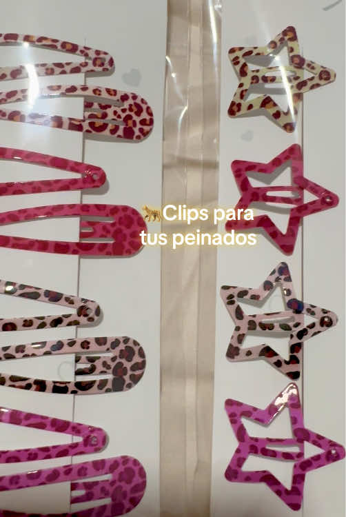 😍Muy bonitos los dos estilos de clips para tus peinados (: #starhairclip #starhair #baddiehairstyles #peinados #cheetahprint 