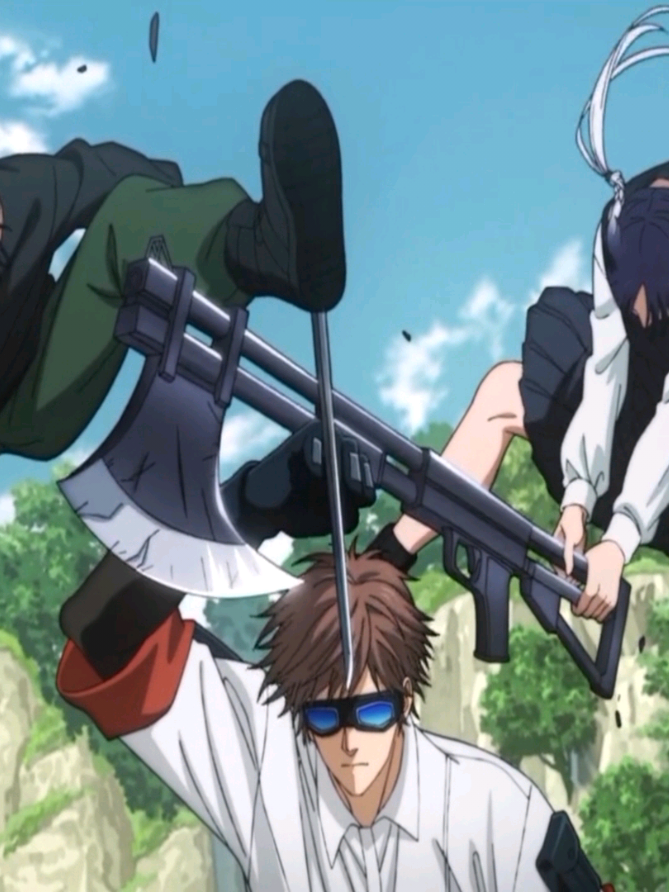 gaku: apani tiba' berat🗿 #sakamotodays #sakamotodaysedit #animeedit #creatoranimeone #fyp 