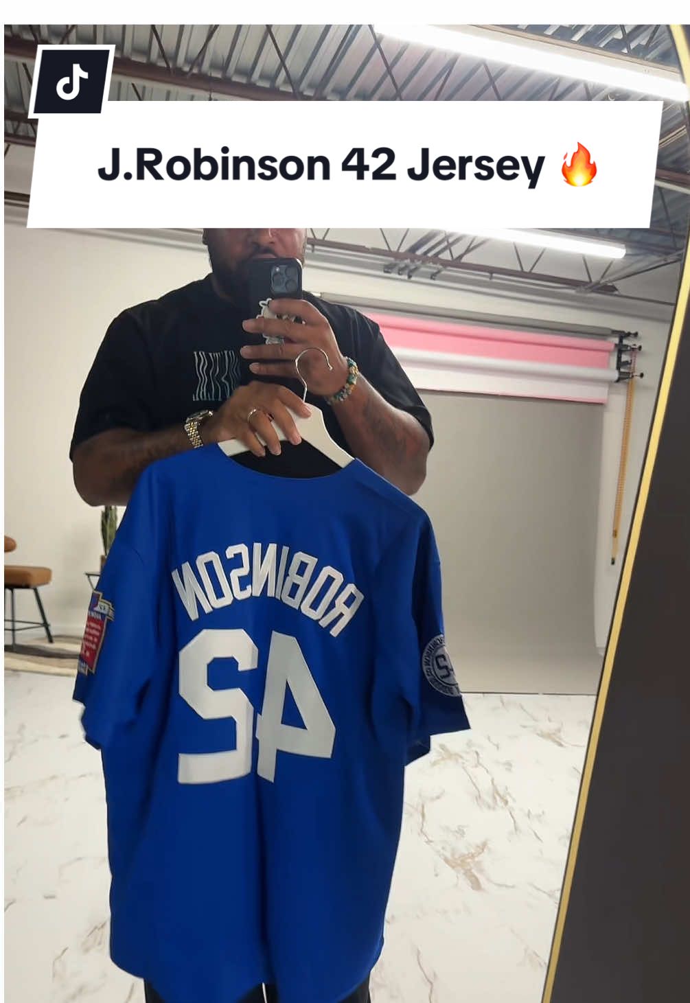 My favorite jersey hands down! #fitcheck #jerseys #baseballjersey #jackierobinson #MLB 