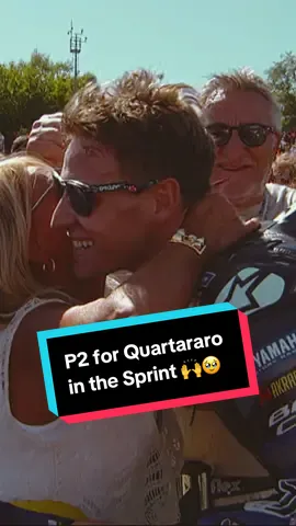 What a result for Fabio Quartararo and Yamaha in the #CatalanGP sprint 🙌 #MotoGP #fabioquartararo20 #yamaha #Motorsport 