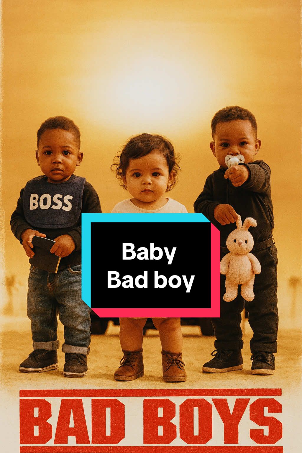 Comme Bad boys mais en version bébé mignon ou pas!! 🤣🤷🏻‍♂️😂 #humour #babytiktok #badboys #fyp #CapCut 