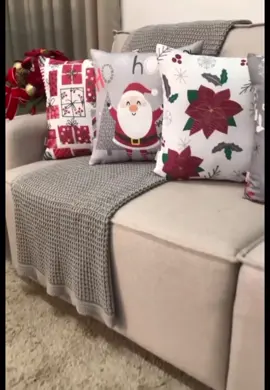 Kit capa almofadas natal 😱Está chegandooo 😻✨🎄 #natal #capasdealmofadas #decoracao #viral #publico 