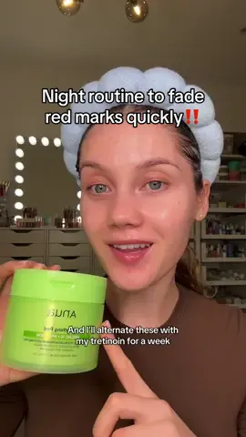 Night routine for fade red acne marks quickly!! @anua_global @Shani Darden Skincare @Biodance @ILLIYOON TH #anua #pie  #hyperpigmentation #darkspots #azelaicacid 