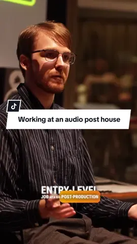 Near the end of last year we had OIART grad Gabe come into the class to talk to the students about the training process for layback audio at Formosa  #oiart #audioschool #formosagroup #audiostudent #audioengineering 
