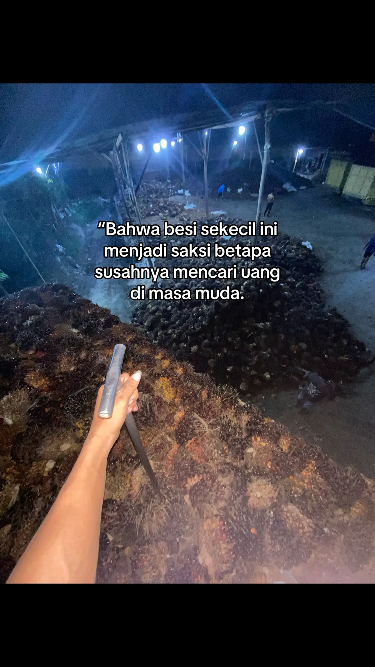 Bahwa besi sekecil itu akan membuat kita🥲#fypppppppp#cumankulit#pemuatsawitriau#