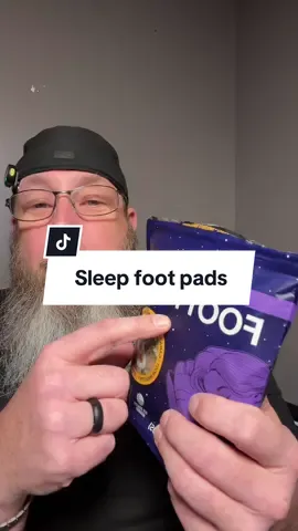 Sleep foot pads. #sleep #magnesium 