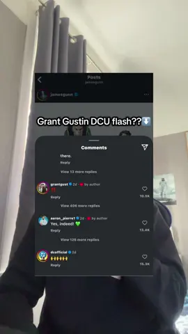 I know it’s true. #jamesgunn #theflash #dccomics #dc #comics 