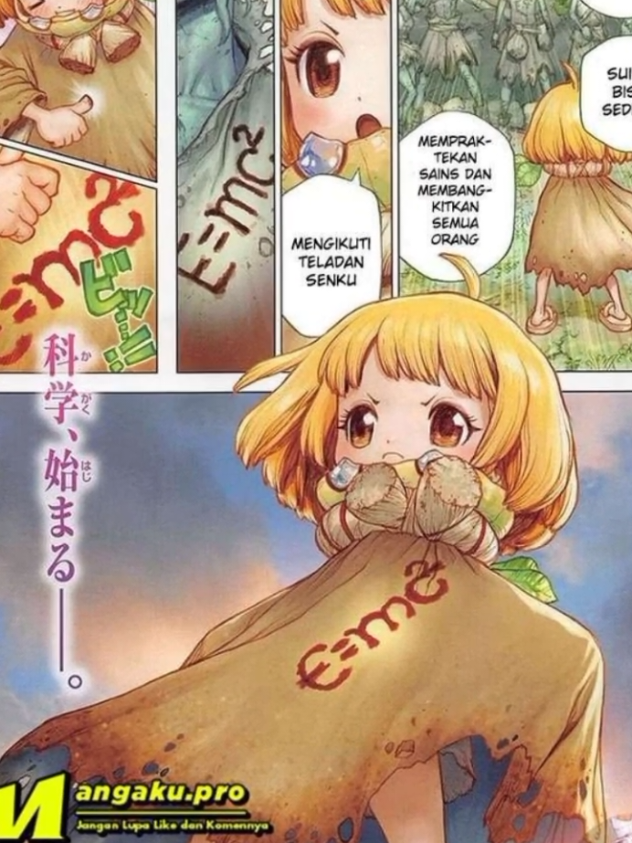 anak sekecil itu harus hidup sendirian selama 7 tahun🥹#drstone #anime #suikadrstone 