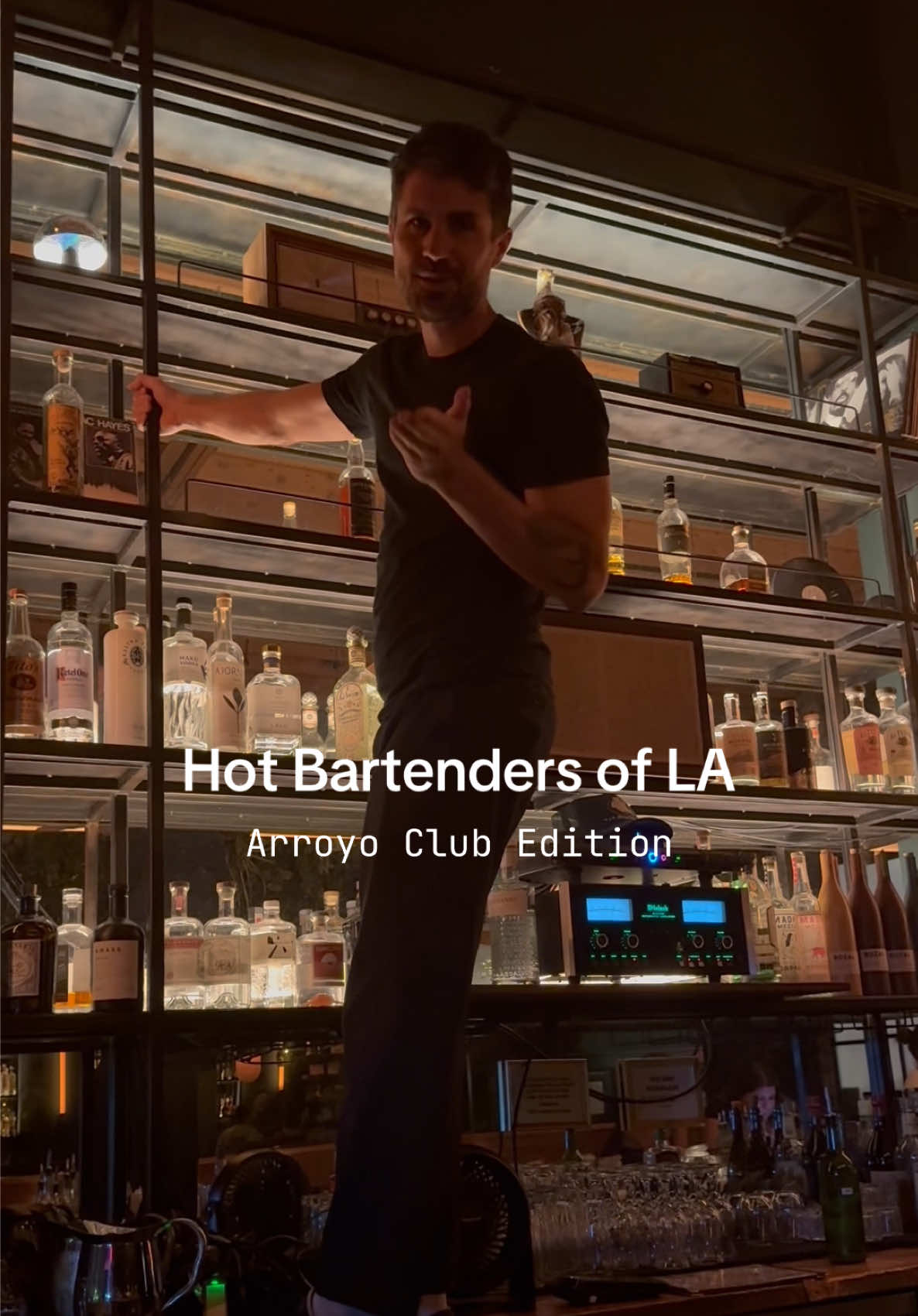 When the bartenders actually make you MORE thirsty… ❤️‍🔥 ladies of LA chime in where else should we go have a drink with a view 👀 📍 Arroyo Club, Highland Park. Tell em Caroline sent you 😘 