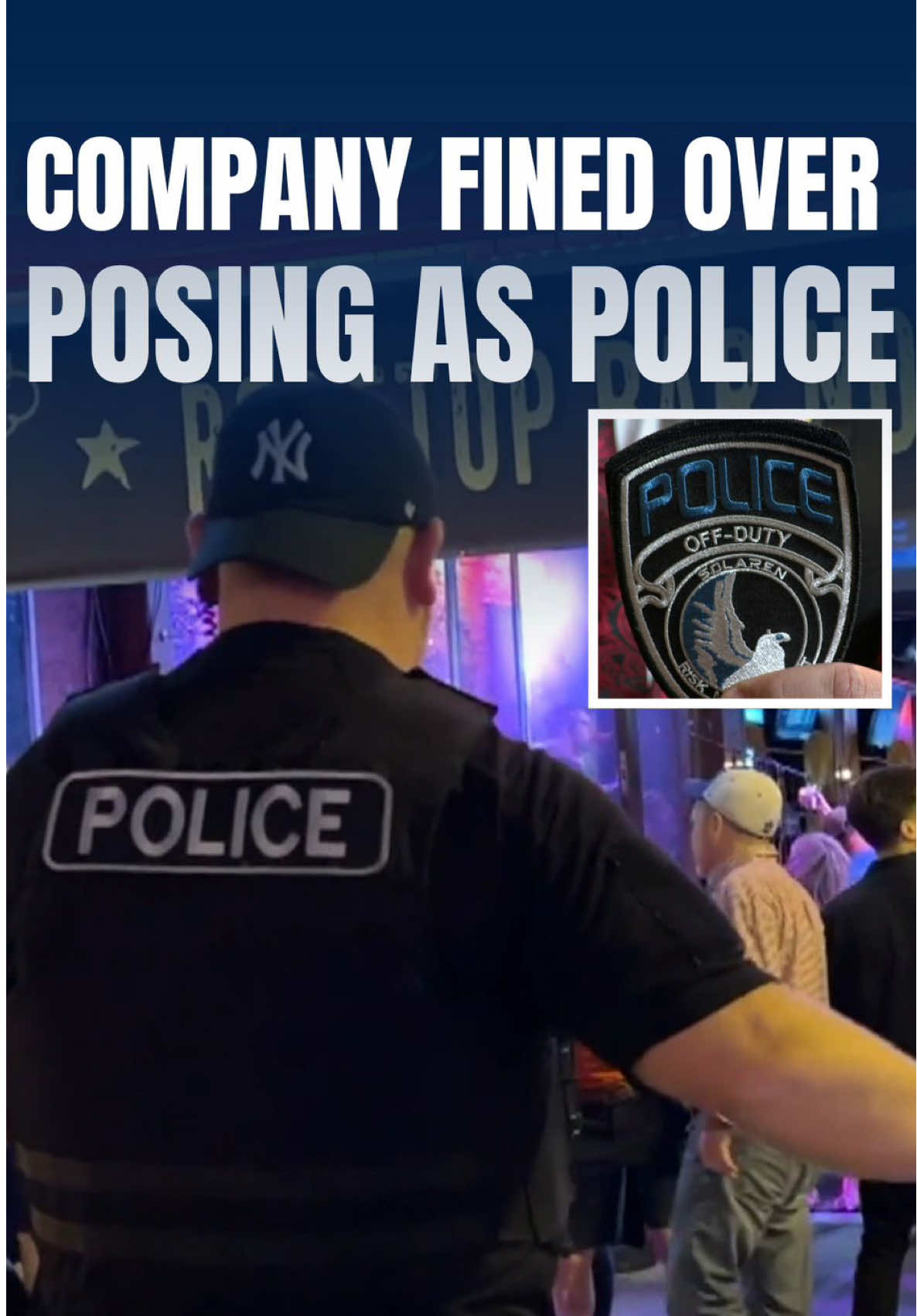 Nashville largest security company was fined $64K after being accused of posing as police, but they won’t lose their license. #nashvillenews #leviismail 