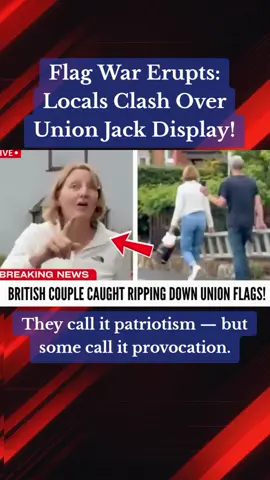 Flag War Erupts: Locals Clash Over Union Jack Display! #uknews #uknewsheadlines #breakingnews #viralnews #onthisday 