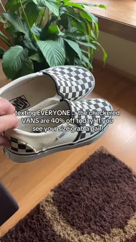 @Vans #sliponshoes #vansoffthewall #shoelover #checkered #creatorsearchinsights  Disclaimer: Promotions and availability is subject to change. Check the product page for current pricing and availability.