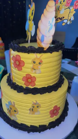 #pastel #Abeja #amarillo #