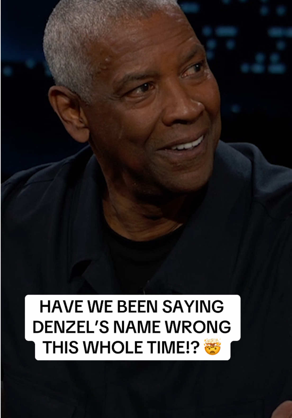 Have we been saying Denzel Washington’s name wrong this whole time!? 🤯
