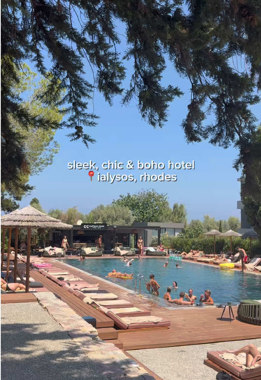 i have wanted to stay in this hotel chain for a long time and it exceeded every expectation⭐️ a sleek, chic, boho-minimalist adults only hotel (16+) perfect for a peaceful, relaxing greek escape🇬🇷 hotel name at the end!  booked through @easyJet @easyJet holidays @Cook's Club Ialysos  #rhodesgreece #cooksclub #aesthetichotel #rhodeshotel #ialysos 