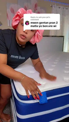 Replying to @yok pou pé li bon anpil#creatorsearchinsights #matress #tiktokshopcreatorpicks #tiktokshopfinds #fouryourepage 
