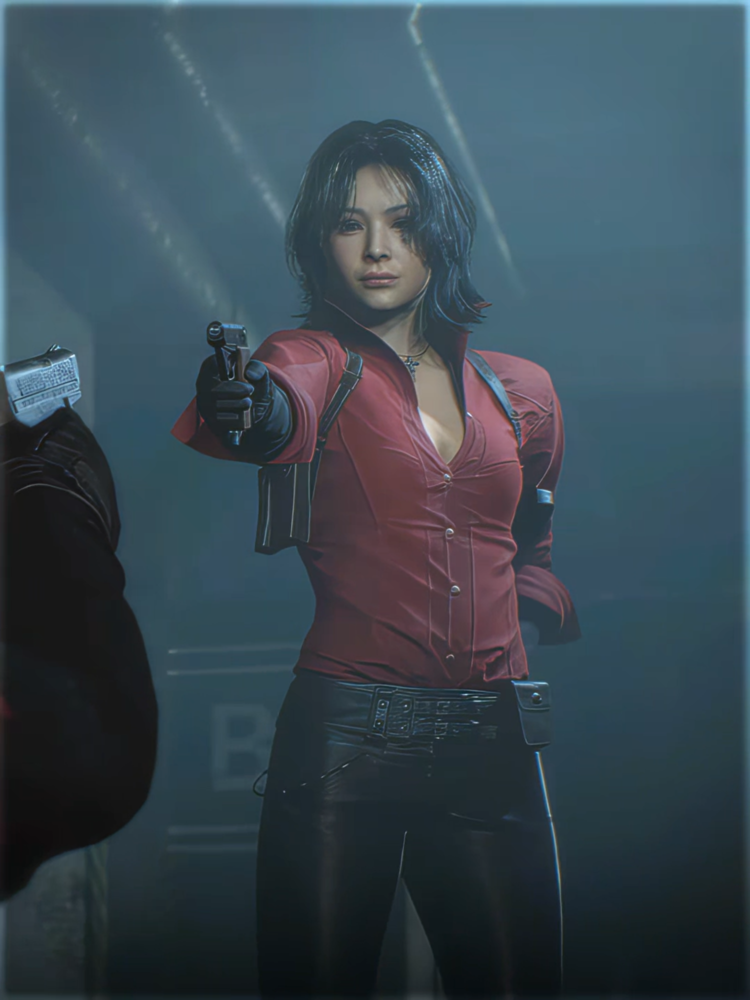 I miss playing RE2R, maybe need another playthrough | #adawong #residentevil #adawongedit#residentevil2remake #residentevil2 #residenteviledit | SCP from the goat @hunn1gan |