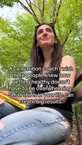 Getting healthy doesn’t have to be complicated. 🌿 As a nutrition coach + holistic health coach, I see so many people get overwhelmed by diets, fads, and quick fixes. But the truth is, small daily shifts can lead to powerful long-term change. ✨ Healthy living is about balance, consistency, and making choices that support your body and mind. If you’ve been putting off your wellness journey, start small. Your future self will thank you. 💚 Follow for more holistic healing + nutrition tips to make getting healthy feel simple. #nutritiontips #nutritioncoach #healthylivingtips #healthcoach #holistichealthcoach 