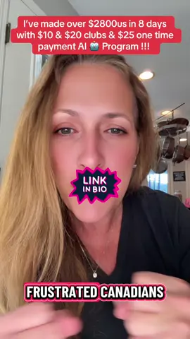 🇨🇦 Canadians, let’s get that side hustle money! 💸 $10 Club | $20 Club | $25 AI Program – start earning NOW! 🚀#ai #canada_life🇨🇦 #SideHustle #PassiveIncome #ResidualIncome 